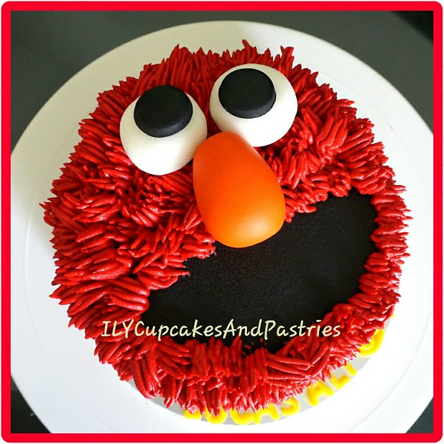 Elmo Cake by Lovelle Maula-Val of Lovelle Maula-Val
