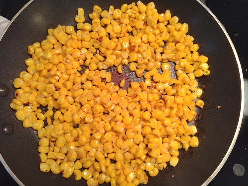 crispy corn for burrito bowls