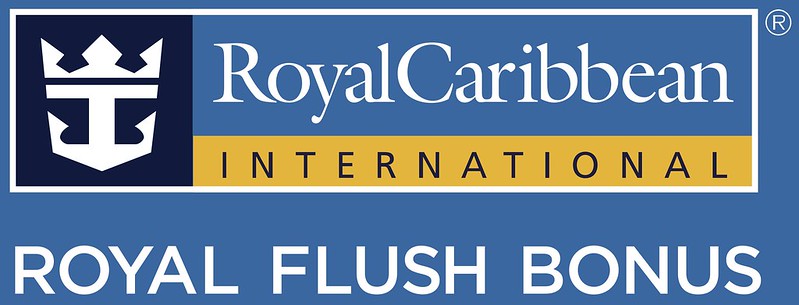 Royal Caribbean Royal Flush Bonus Logo - Blue