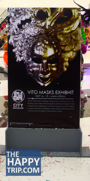 2014 VITO MASK EXHIBIT, SM CITY BACOLOD NORTH WING OPENING