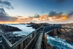 Beautiful pride over rough waters of western Australia's Yallingup, Cape Naturaliste, a very popular spot- you can see why! #westernAustralia