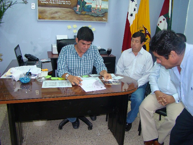 Firma convenio Municipio - INCCA