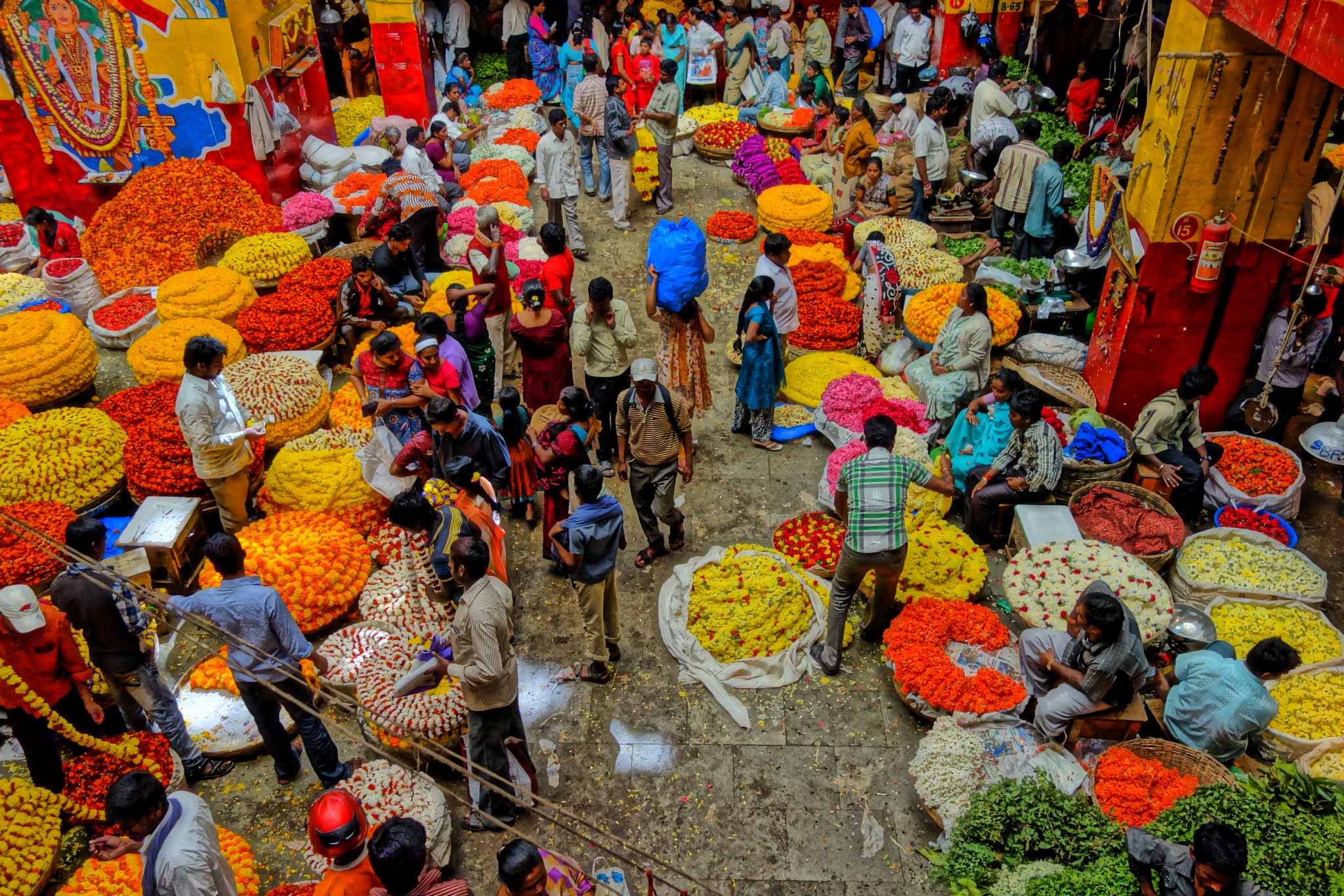 صور من اسواق الهند , السوق الامريكي اليوم