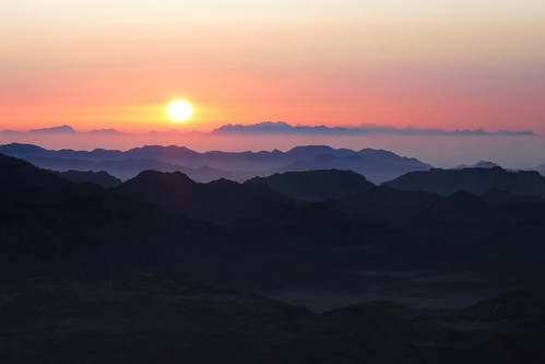 mountains sunrise mt top egypt mount sinai