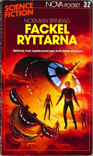Norman Spinrad, Fackelryttarna [Riding the Torch] (1986 - Laissez faire produktion AB, Nova Science Fiction Pocket [32]) uncredited cover