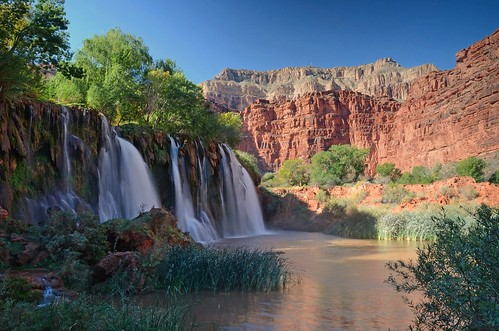waterfalls watermotion waterpools havasucreek supai havasupai havasucanyon az arizona grandcanyon nikond7000 nature landscape