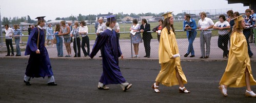 illinois graduation highschool 70s dazedandconfused seventies canton 1976 foundphotos