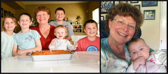Grandma & sweethearts collage