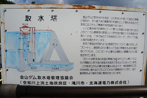 金山ダム（北海道）