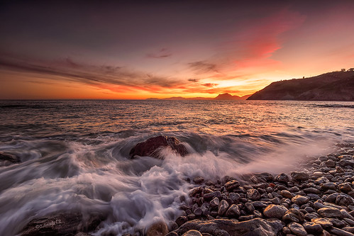 longexposure sea españa seascape sunrise landscape mar agua rocks playa amanecer es olas rocas cantabria castrourdiales marcantábrico