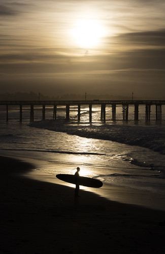 california street sunrise pier surf c surfing ventura