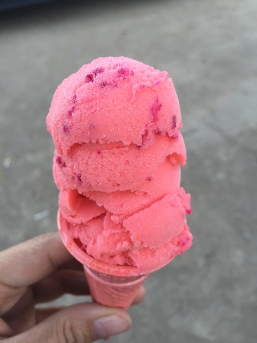 strawberry ice cream,  Strawberry Farm