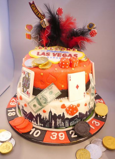 Las Vegas Baby by Lindsey Walker of Hawkesyard Cakes