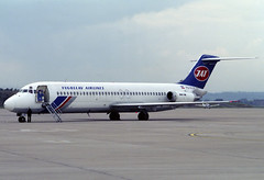 JAT DC-9-32 YU-AJK GRO 08/11/1990
