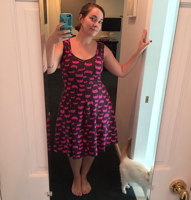 Cat dress (ft real cats)