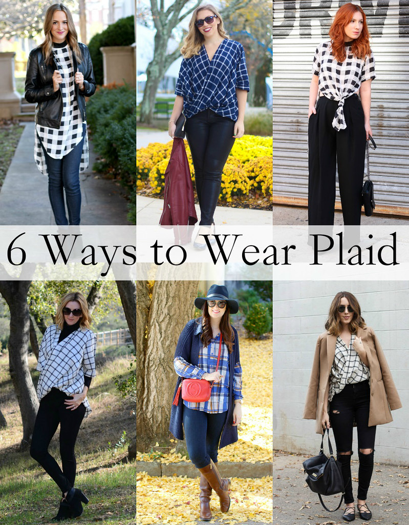 6 Ways to Wear Plaid
