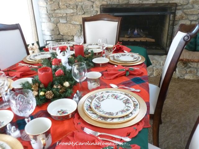 Christmas Tablescape | From My Carolina Home