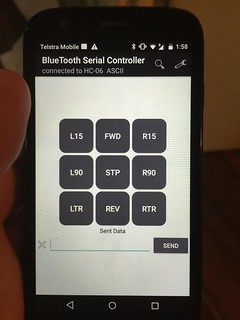 Set up Android app to control
