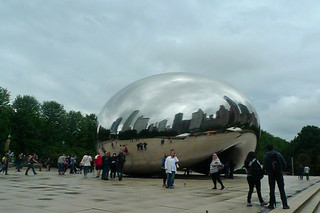 Chicago - Cloud Gate looking southeast