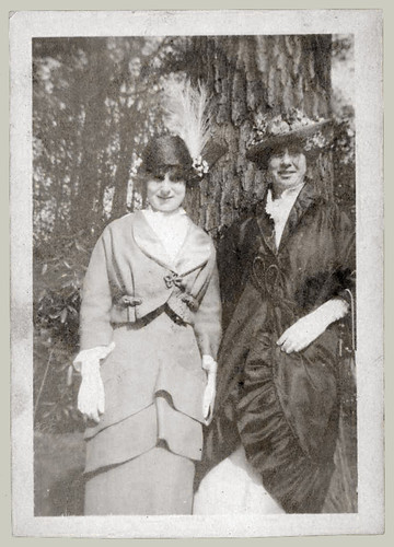 Two women and Hats