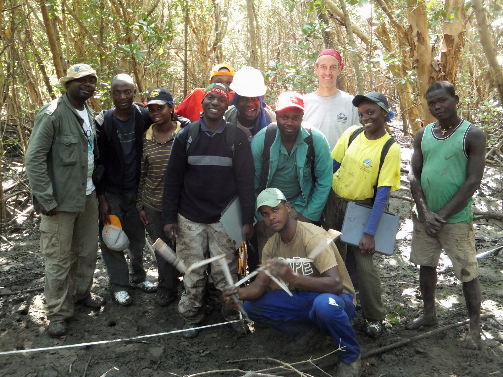 Mozambique mangrove fieldwork (WWF)