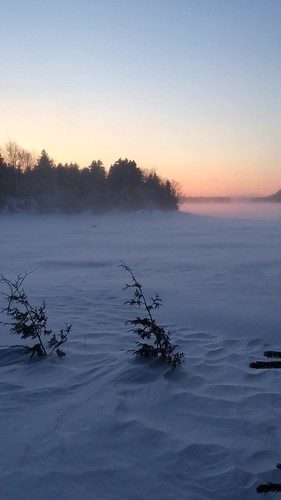 winter sunset sky usa lake snow ice nature frozen wind maine flagstaff gusts subzero iphone bigelow 2015