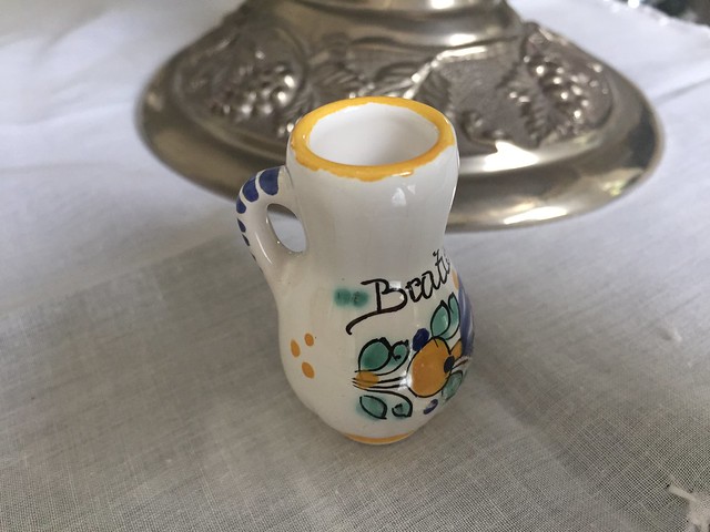 Tiny tea pot ceramic from Bratislava