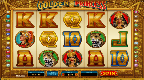 Golden Princess Slot Machine