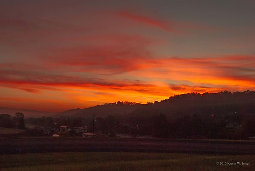 autumn sunrise virginia colorful skies southwestvirginia nikond60 rosehillva backroadphotography leecountyva