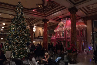 Christmas Holiday 2015 - Fairmont Hotel lobby display