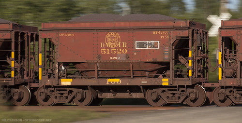 railroad freightcar orecar dmiru29 dmir51520