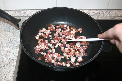 15 - Speck auslassen / Fry bacon