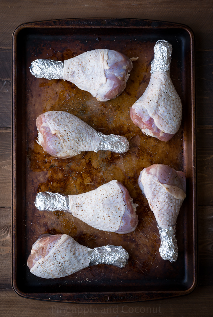 Maple Bourbon Brined Turkey Legs www.pineappleandcoconut.com #Easydoesit #ad