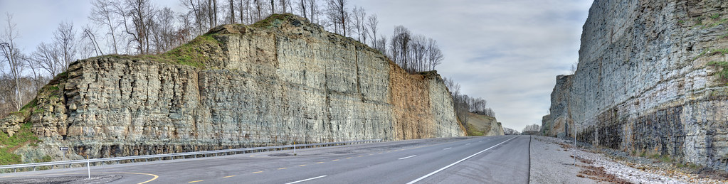 Highway 52 rock cut, Clay County, Tennessee 2