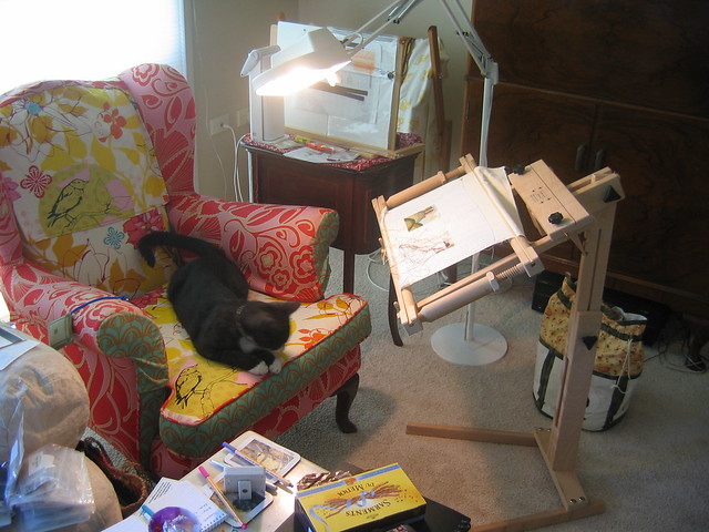 My sewing chair