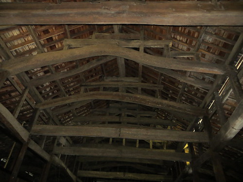 building japan architecture wooden rafters shoyu yamaguchiken roofbeams sagawa yanaicity