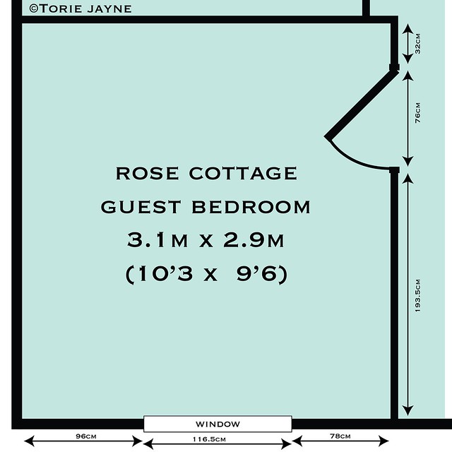 Guest Bedroom floor plan