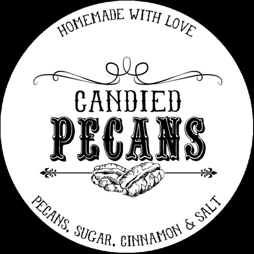 Candied Pecans Printable