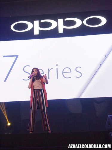 Sarah Geronimo at OPPO R7 launch
