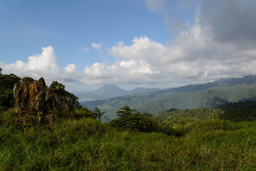 cloud verde volcano rainforest costarica wolken santaelena monte vulkan regenwald arenalvulkan
