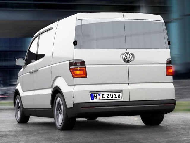 Концептуальный фургон Volkswagen e-Co-Motion. 2013 год
