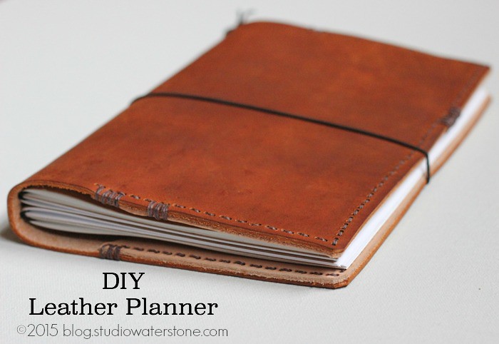 DIY: Leather Planner