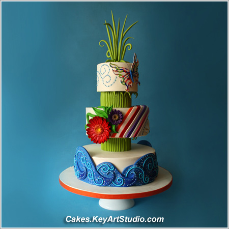 Cake by Larissa Cakes.KeyArtStudio.com