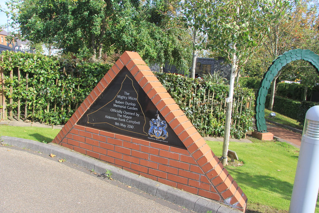 The Robert Dunlop Memorial Garden