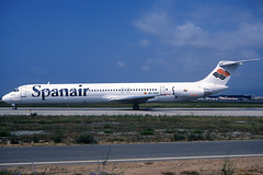 Spanair MD-83 EC-GQZ BCN 25/07/1998