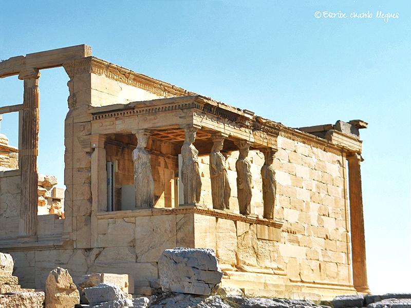 El Erecteion, el templo más sagrado de la Acrópolis