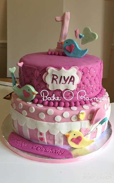 Bird Themed Cake by Bake O Rama