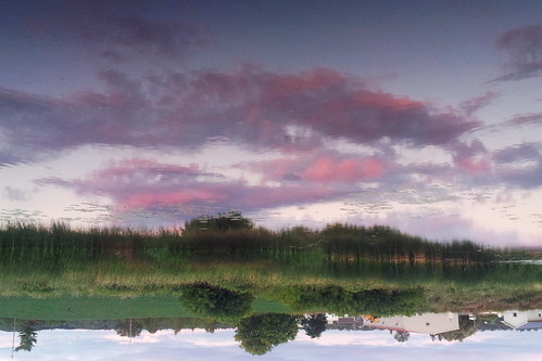 sunset reflection clouds millpond stirlingontario rawdoncreek