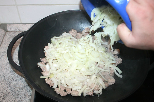 19 - Zwiebeln dazu geben / Add onions