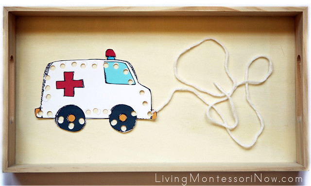 Printable Rescue Vehicles Nursery Print Set of 4 Ambulance -  Portugal